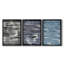 Imprimé lattes IV - Toile tendue avec châssis encadré - 3 pièces-311084868-311084870