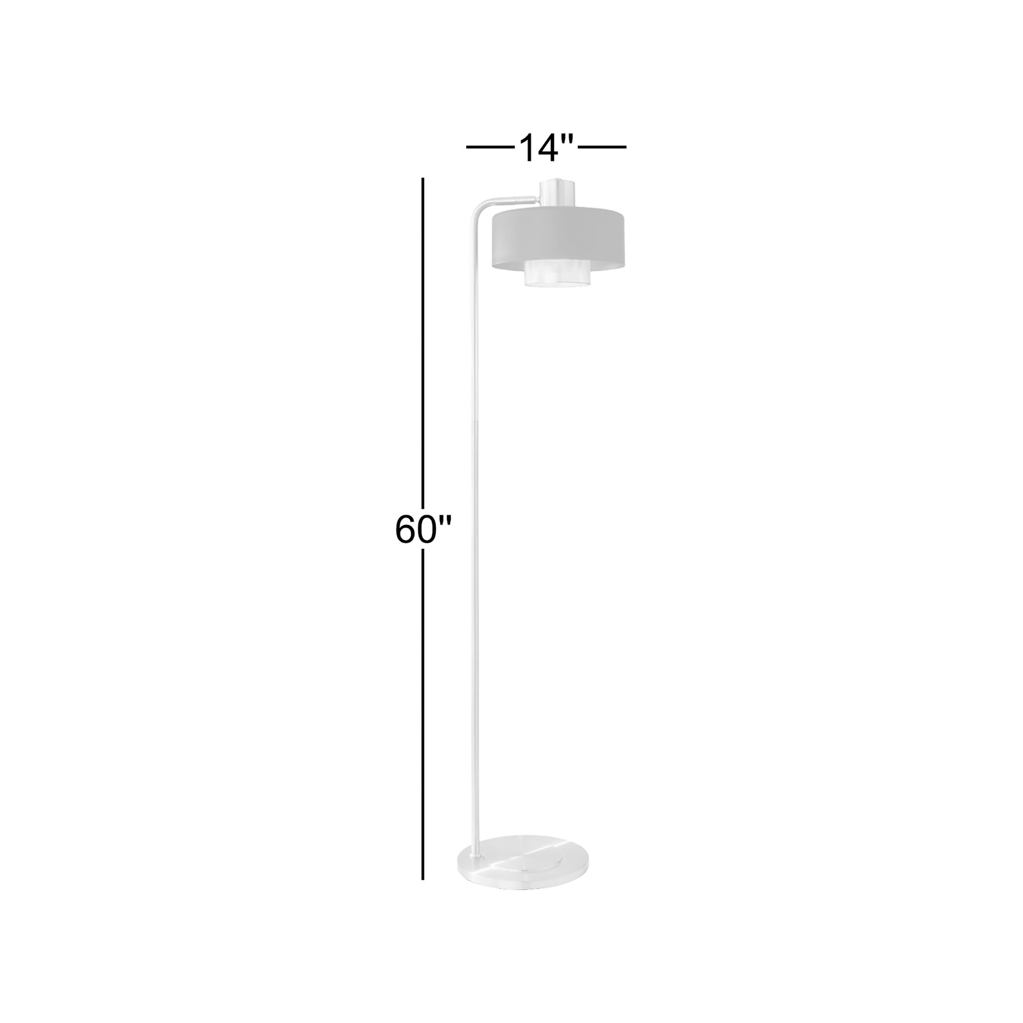 Fatima 60'' Floor Lamp