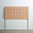 Lucid Rectangle Square Tufted Headboard, Full/ Full XL, Beige-287777464