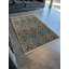 Tapis décoratif rétro multicolore à motif traditionnel bleu clair-110016443
