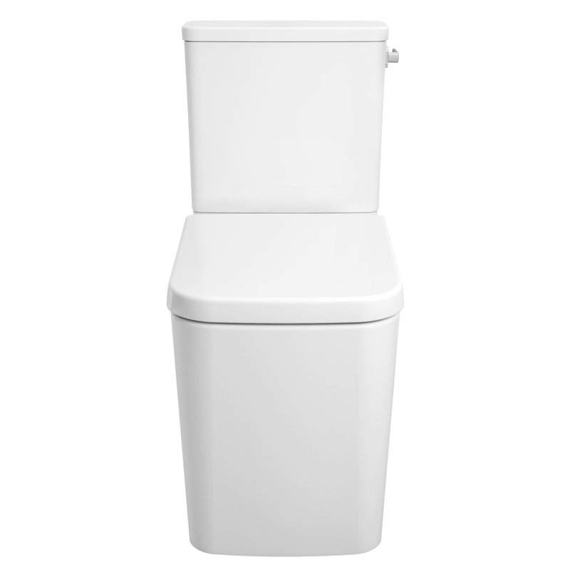 Toilette allongée deux pièces Eurocube® 1,28 GPF (économe en eau) (siège inclus), Côté droit