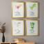 Cosmopolitan - ensemble de 4 impressions sur toile encadrées-567700240-567700245