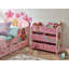 Disney Princess Toy Storage Unit: 6-Box Organizer for Bedroom - Made from Engineered Wood/Fabric/Metal - Easy Assembly and Clean Up