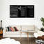 3 pièces d'art mural inspirant, image de dictons sur fond noir, citations, impressions sur toile de motivation pour la décoration de bureau, œuvre d'art encadrée pour triptyque
