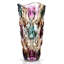 Vase en verre rose / bleu Callendale 11,8 po