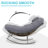 Outdoor Oversized 2-Person Double Patio Rocker Papasan Chair -809631446