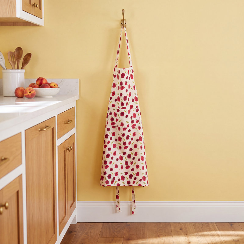 Brian Floral Cotton Bib Apron