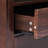 24.02" H 2-Drawer Nightstand with Shelf