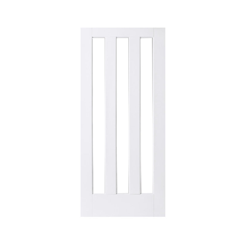 Grannia Shaker Glass Internal Door, 198.1cm H x 68.6cm W x 3.5cm D