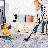 Nicholis Washable Geometric Indoor Rug-1606141081