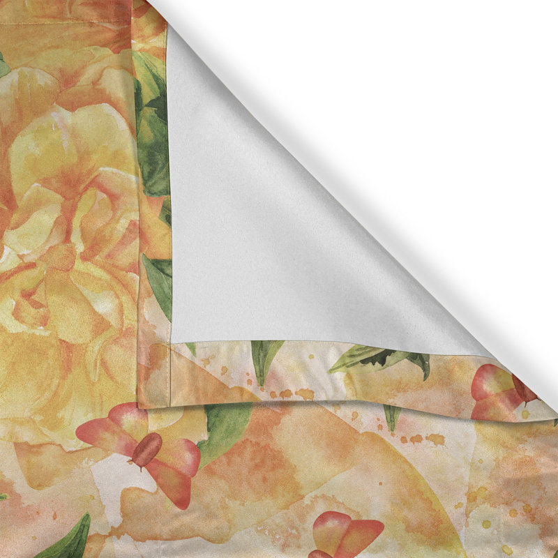 Semi Sheer Curtain Pair