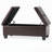 Palos Faux Leather Ottoman