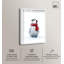 Décoration de Noël Winter Penguin Shadowbox par Art Remedy, cadre blanc, 37 x 55-1585408524-1585408526