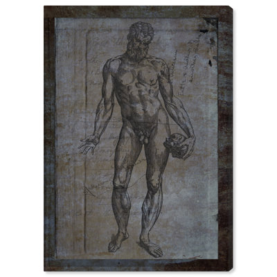 Le mâle - impression sur toile tendue