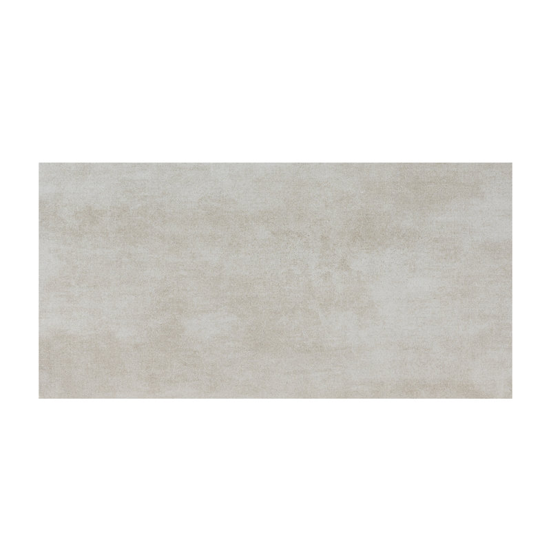 Jamboree 12 in. x 24 in. Matte Ceramic Concrete Look Floor and Wall Tile, Polare