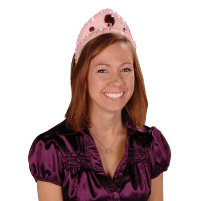 Plush Princess Tiara - Pack of 12