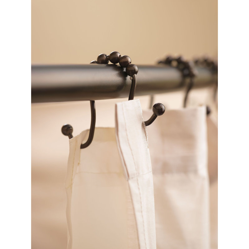 Moen Shower Curtain Hooks, Old World Bronze
