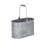 12" Gray Galvanized Steel Bucket