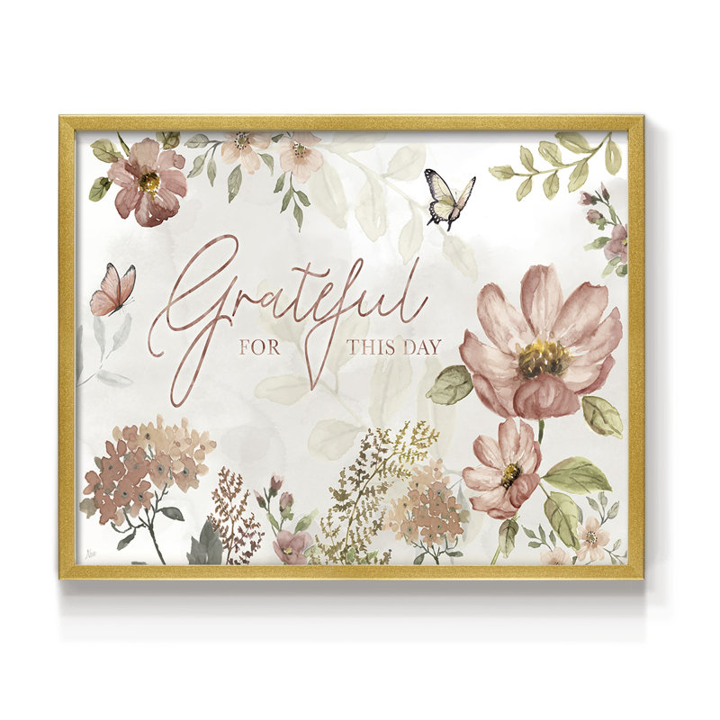 Summers Grateful - Impression encadrée - Restickable, H 16 po x l 20 po