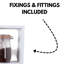 Hudson Shelf Kits, 2 Wall Cube Kit-67063301