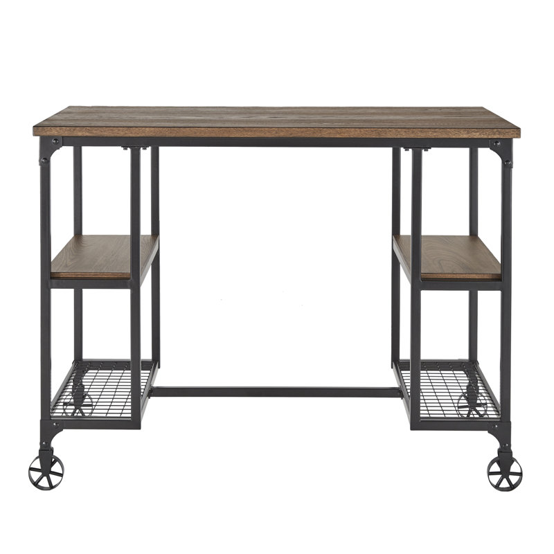Truesdell Metal Base Writing Desk
