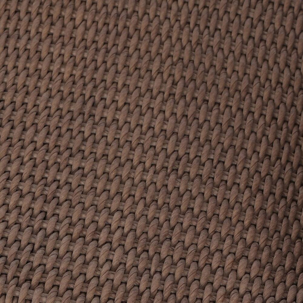 Daughtery Wicker Dining Side Chair, Tanned Weave