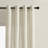 4 Pcs Polyester Linen Textured Light Filtering Semi-sheer Grommet Curtain Pair(set Of 2)-933638997-933639019