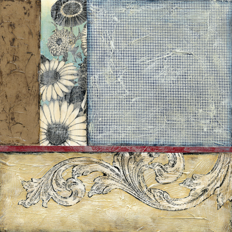 Vintage Collage II by Chariklia Zarris - Wrapped Canvas Art Prints, 76cm H x 76cm W x 3.8cm D