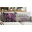 Coussin décoratif floral avec insert pour canapé-lit - Coussin décoratif pour décoration de Noël