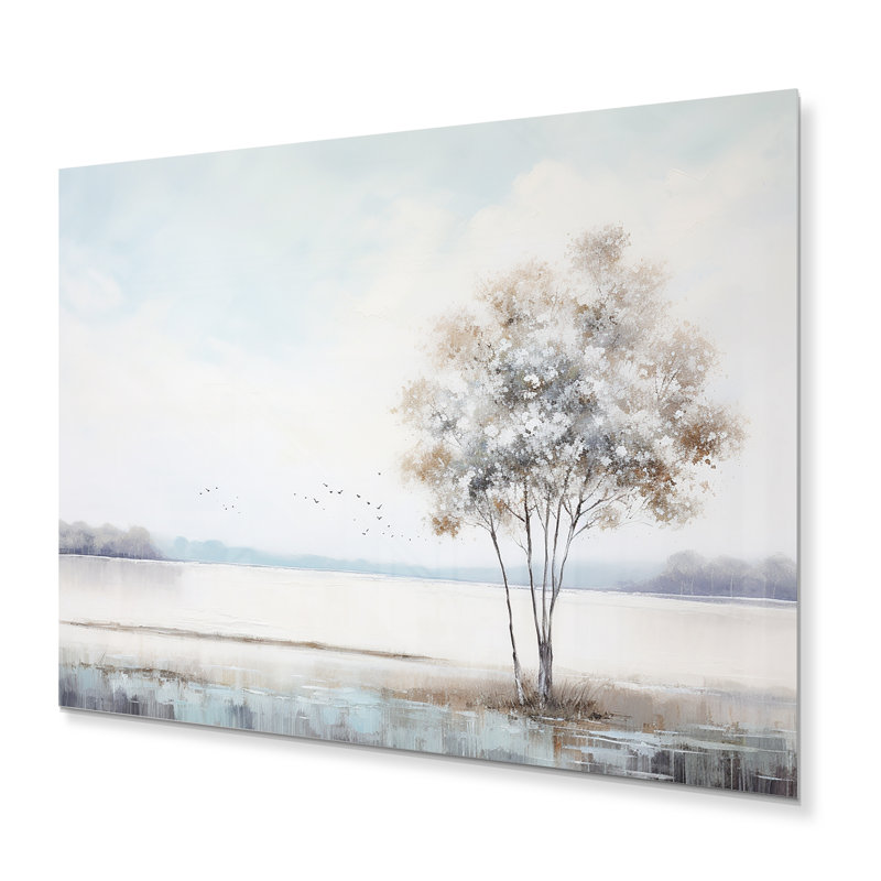 «Modern Scandinavian Scenery Silence I» sur, H 12 po x l 20 po x P 1 po