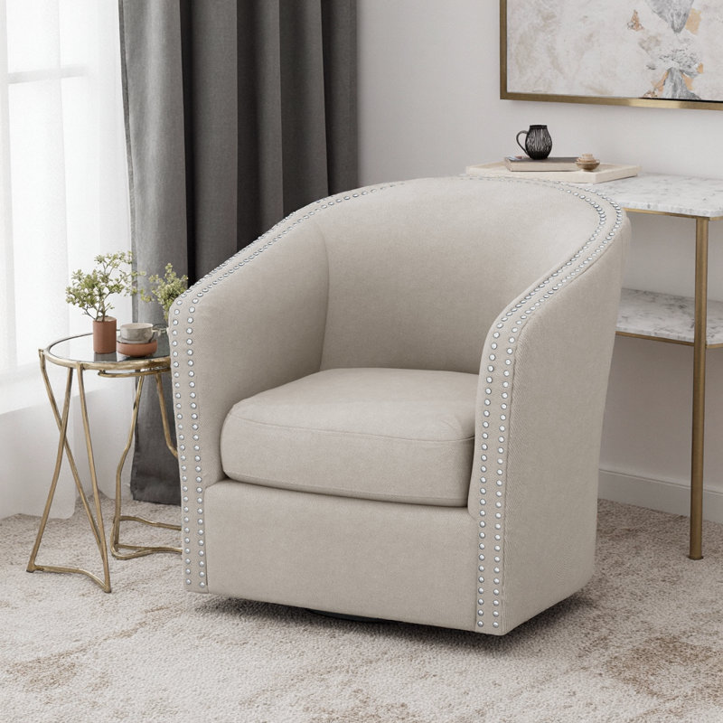 Fauteuil demi-tonneau Wheat