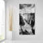 Les chutes - impression sans cadre sur verre