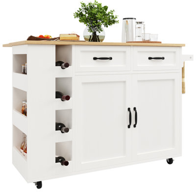 Wood Kitchen Island