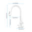 Robinet de cuisine avec douchette extractible