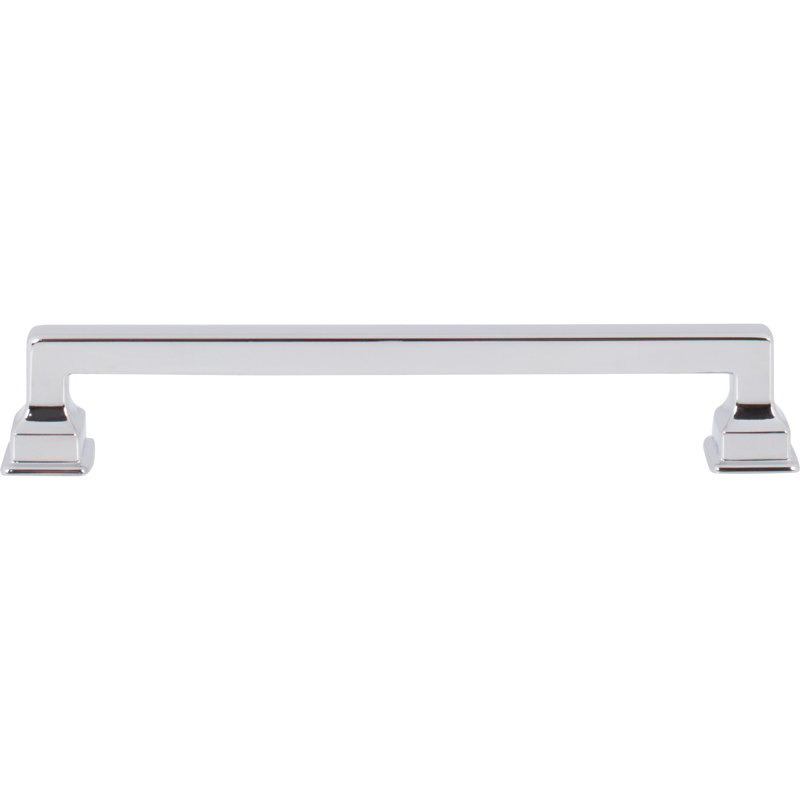 Erika Bar Pull, Polished Chrome, 6 5/16"