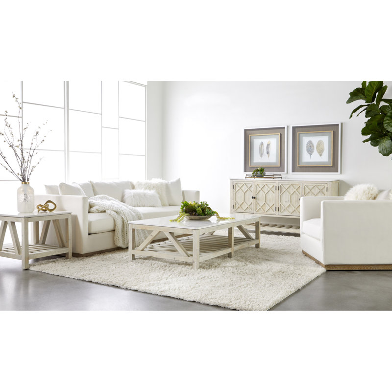 Ibet Stone Top Coffee Table