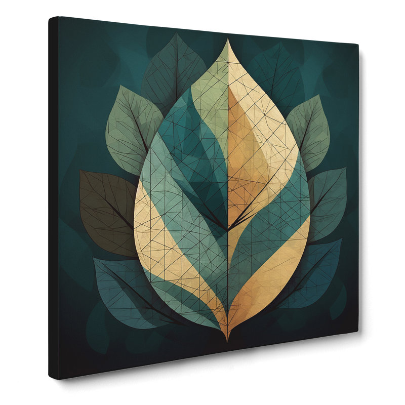 Leaf Geometric No.2 - Print