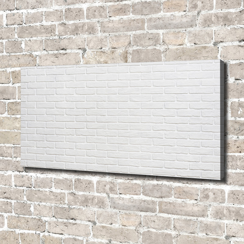 Brick Wall - Wrapped Canvas Print