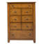 Ensemble de chambre à coucher avec lit-bateau, commode et miroir Oconee-99442427-104950125-129460330