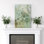 «Soft Soft Wildflower», reproduction d'art sur toile - décor floral rustique pour le salon ou le couloir