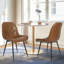 Ensemble de 2 chaises de salle à manger en similicuir George Oliver