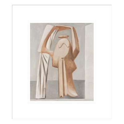 «Baigneuse féminine avec bras surélevés» par Pablo Picasso, impression giclée sur cadre