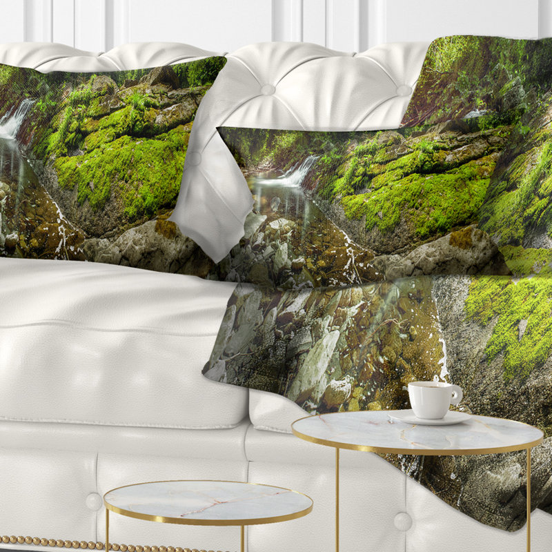 Coussin lombaire paysage