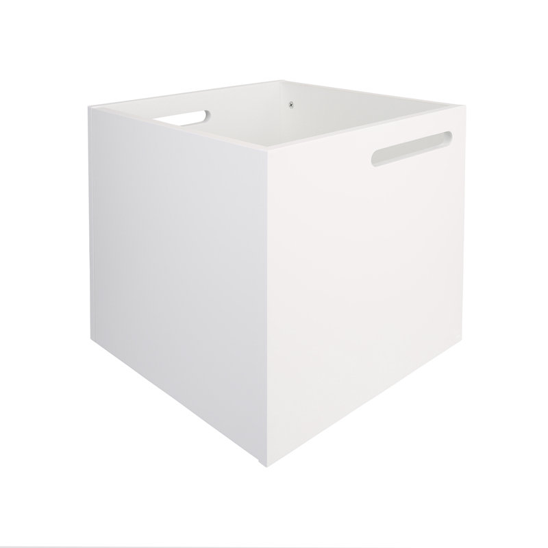 Wade Logan Siggi Storage Tub & Tote, Pure White