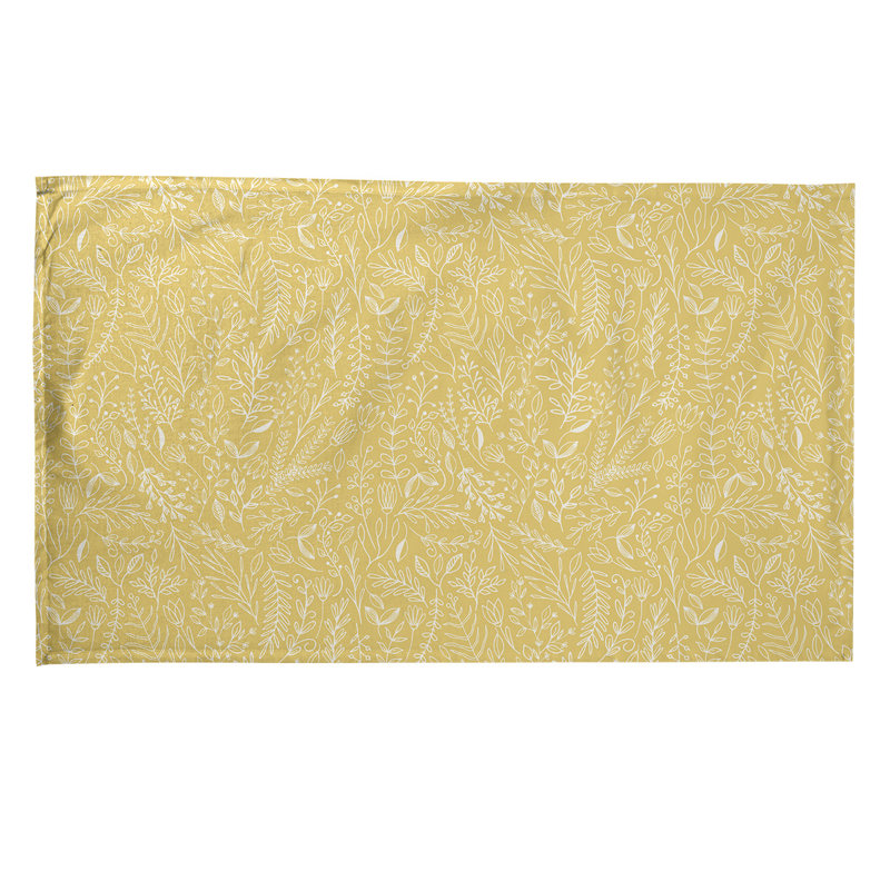 Mcguigan Tea Towel Kitchen Towel, Cotton Twill, Yellow