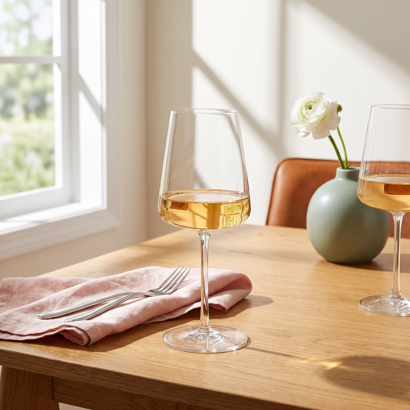 Crystal White Wine Glass