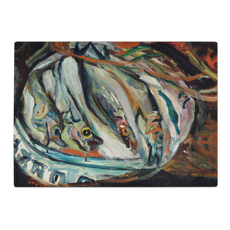 Dead Fish by Chaim Soutine Chopping Board, 28.5cm W x 39cm L