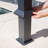 Florence  Aluminum Pergola in Gray Powder-Coated Finish with Adjustable Canopy-39493081-39493270