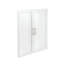 84" W - 120" W Closet System with Doors, Drawers and Shoe Shelves-19958960