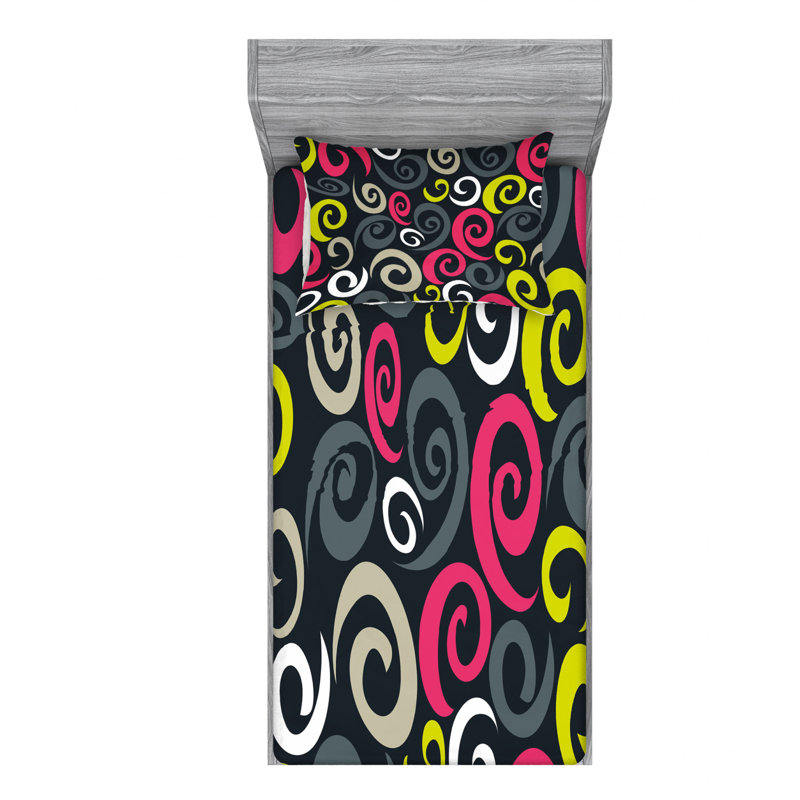 Microfiber Sheet Set, Twin XL Sheet Set with Fitted Sheet